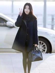韩国女明星穿大衣图片,大衣穿搭指南