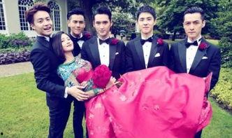 明星婚礼邀请伴郎