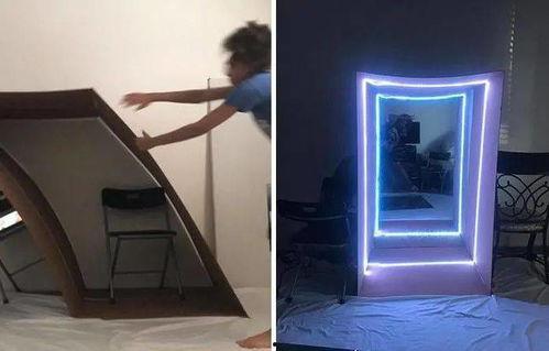 网红推门拍照,捕捉生活美好瞬间